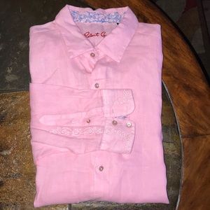 Men’s Robert Graham Linen Shirt